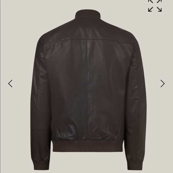 Bales Leather Bomber Jacket